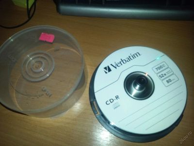 Лот: 5794628. Фото: 1. Диски CD-R 52x (16шт) 700Mb 80min... CD, DVD, BluRay