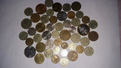 Лот: 10771302. Фото: 1. Монеты 48 штук для коллекции с... Россия после 1991 года