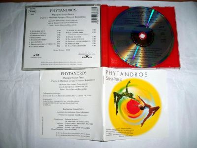 Лот: 10665123. Фото: 1. Saint-Preux – Phytandros CD 1991... Аудиозаписи
