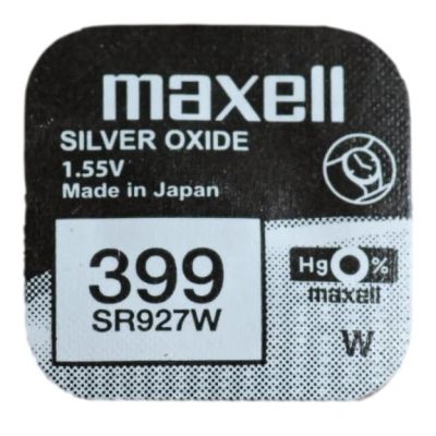 Лот: 21515631. Фото: 1. Эл/пит SR-927w (399) Maxell 01836. Батарейки, аккумуляторы, элементы питания