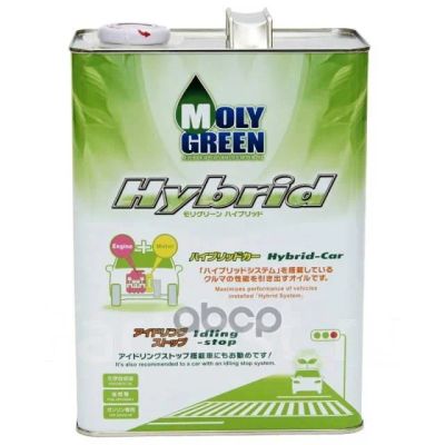 Лот: 19372195. Фото: 1. MOLY Green Hybrid 0W20 SP 4л. Масла, жидкости
