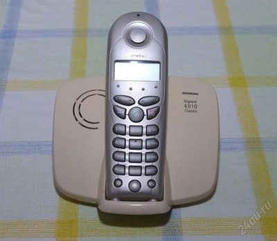 Лот: 1948150. Фото: 1. DECT-телефон Siemens Gigaset 4010. DECT и радиотелефоны