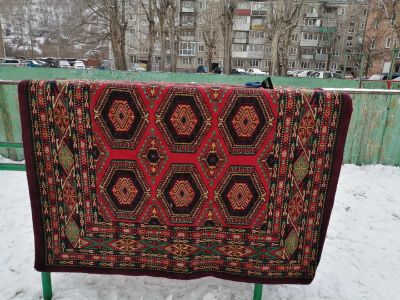 Лот: 15251758. Фото: 1. ковер 190х290,шерсть. Ковры