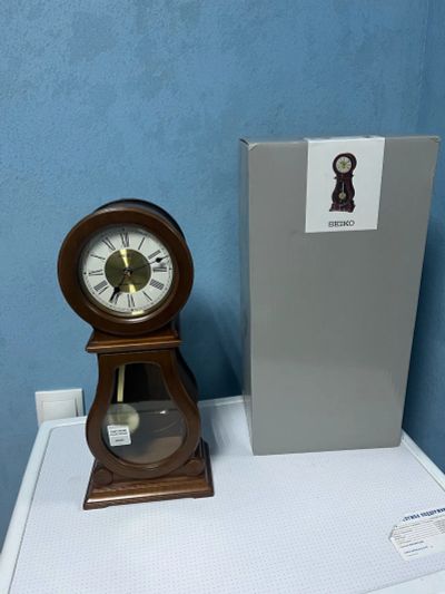 Лот: 25885344. Фото: 1. Часы интерьерные Seiko QXQ035BN. Часы настенные, настольные