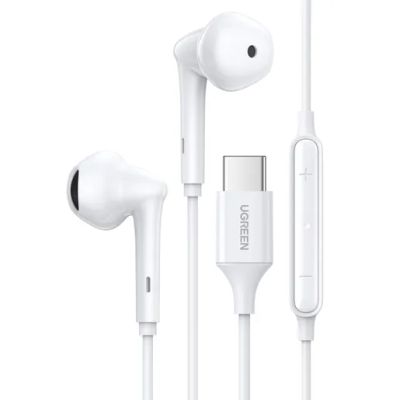 Лот: 22380197. Фото: 1. Наушники UGREEN Wired Earphones... Наушники, гарнитуры