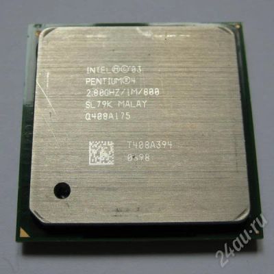 Лот: 248810. Фото: 1. Intel Pentium 4 2.8Ghz/1M/800... Процессоры