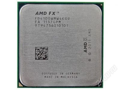 Лот: 1839589. Фото: 1. Процессор AMD FX-4100 3.6GHz 12Mb... Процессоры