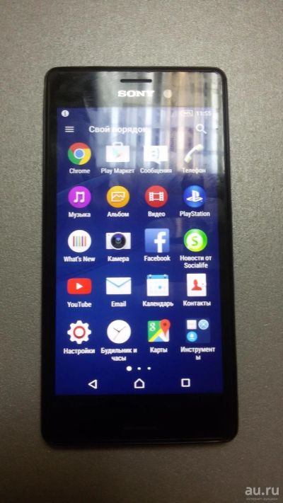Лот: 9188426. Фото: 1. Sony Xperia M4 Aqua LTE (черный... Смартфоны
