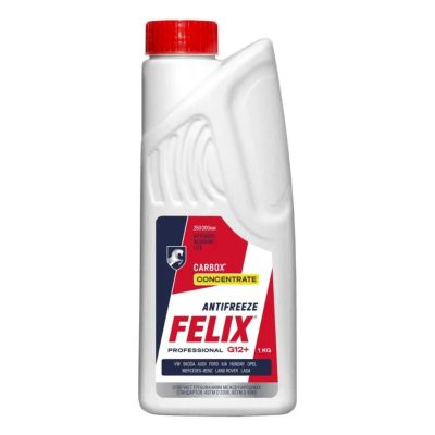 Лот: 24603088. Фото: 1. Антифриз Felix, Carbox, 1 л, красный... Масла, жидкости