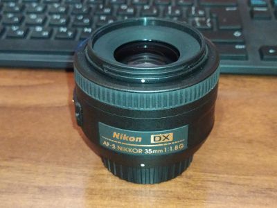 Лот: 15492332. Фото: 1. Nikon DX AF-S Nikkor 35mm 1:1... Объективы