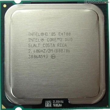 Лот: 3793428. Фото: 1. Intel Core 2 Duo E4700 Allendale... Процессоры