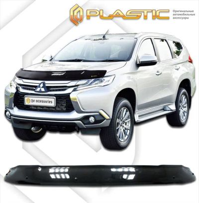 Лот: 13007675. Фото: 1. Дефлектор капота Mitsubishi Pajero... Детали тюнинга