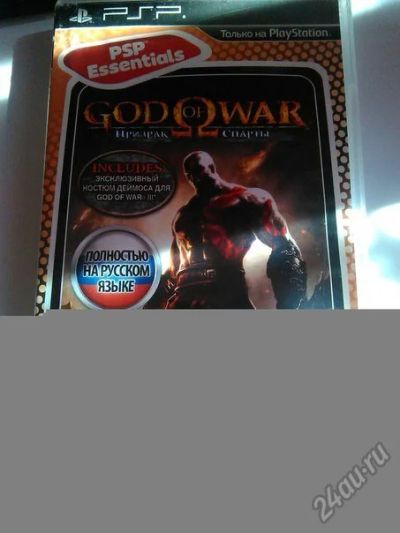 Лот: 5870299. Фото: 1. Игра на PSP (GOD of WAR призрак... Другое (компьютеры, оргтехника, канцтовары)