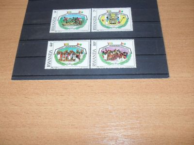 Лот: 11577656. Фото: 1. Чистая серия марок Руанды 1985... Марки