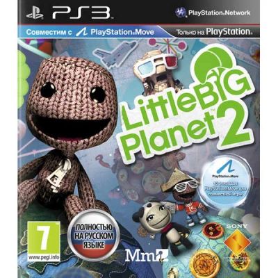 Лот: 3537989. Фото: 1. Игра LittleBigPlanet 2 (PS3) полностью... Игры для консолей