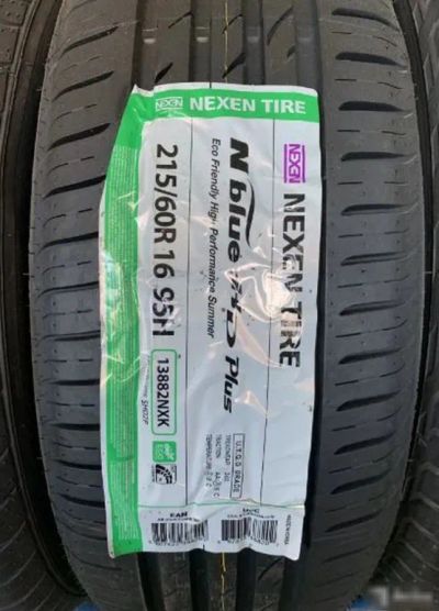 Лот: 19318170. Фото: 1. шины 215/60 R16 Nexen NBlue HD... Шины