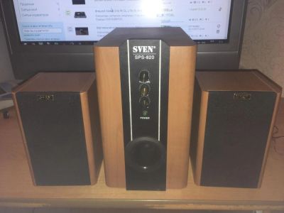 Лот: 10520035. Фото: 1. Акустическая система SVEN SPS-820... Акустические системы