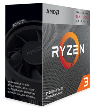 Лот: 19958925. Фото: 1. Процессор AMD AM4 Ryzen 3 3200G... Процессоры