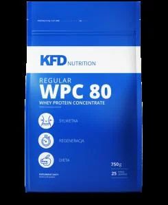 Лот: 8072062. Фото: 1. KFD Regular WPC 80, 750 гр (протеин... Спортивное питание, витамины
