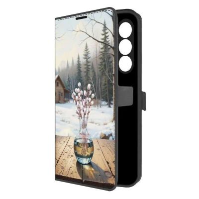 Лот: 25135114. Фото: 1. Чехол Krutoff Eco Book "Верба... Чехлы, бамперы