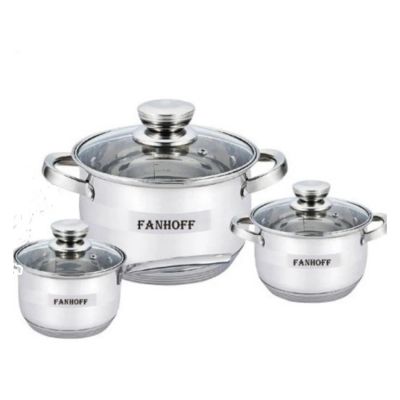 Лот: 24675750. Фото: 1. Набор посуды Fanhoff 8 предметов... Сервизы, наборы посуды