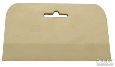 Лот: 9713552. Фото: 1. Шпатель резиновый, белый 100мм. Ручной инструмент