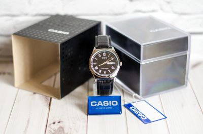 Лот: 12987906. Фото: 1. Часы Casio MTP-V006L-1B. Оригинальные наручные часы