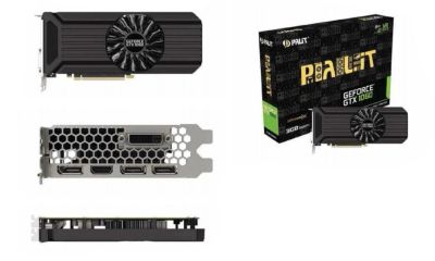 Лот: 12168544. Фото: 1. Видеокарта Palit GeForce GTX 1060... Видеокарты