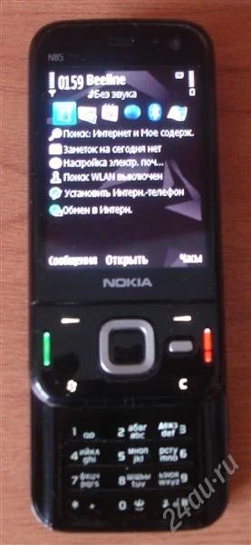 Лот: 959933. Фото: 1. Nokia N85 (3G, Fm-трансмиттер... Смартфоны
