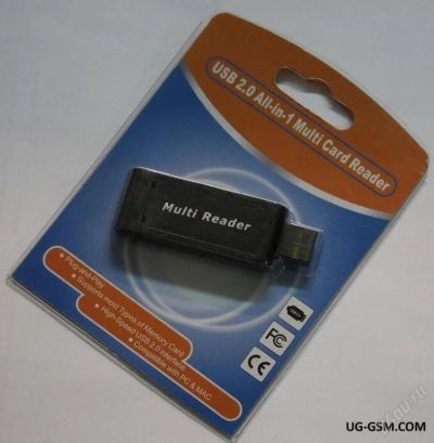 Лот: 52670. Фото: 1. Card Reader USB All in 1 Multi... Красноярск