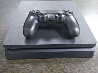 Лот: 16224775. Фото: 1. Sony Playstation 4 Slim 1000gb... Консоли