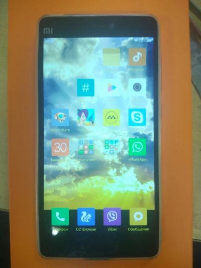 Лот: 8262492. Фото: 1. Xiaomi Mi 4c белый. Смартфоны