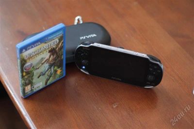 Лот: 2750763. Фото: 1. ps vita/wi-fi/16gb + кейс + uncharted... Игровые приставки, консоли
