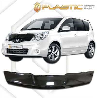 Лот: 13008144. Фото: 1. Дефлектор капота Nissan NOTE 2009-2013г. Детали тюнинга
