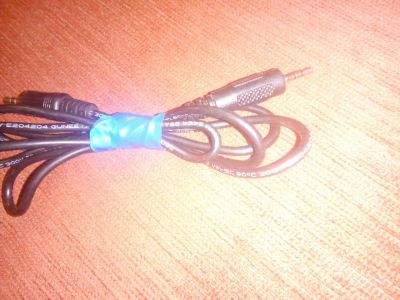 Лот: 11353085. Фото: 1. Кабель Aux 3,5 jack на 2,5 jack. Шнуры, кабели, разъёмы