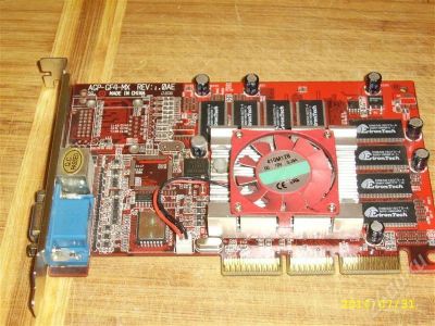 Лот: 467227. Фото: 1. GeForce 440SE 64 мБ DDR. Видеокарты