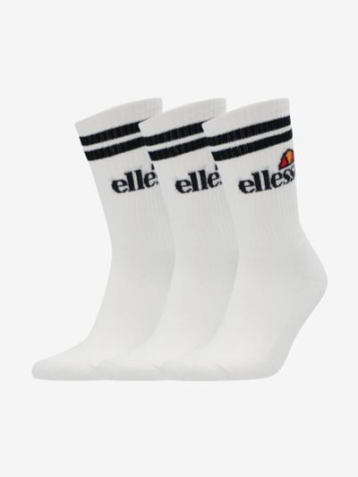 Лот: 22838707. Фото: 1. Носки Ellesse Pullo, 3 пары, Белый. Другое (спортивная одежда)