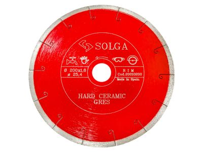 Лот: 9196608. Фото: 1. Диск алмазный Solga Hard Ceramics... Расходные материалы, сменные насадки
