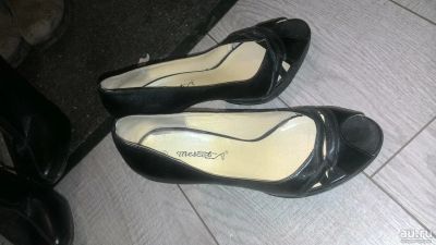 Лот: 13319774. Фото: 1. Туфли каблук черные женские. Туфли