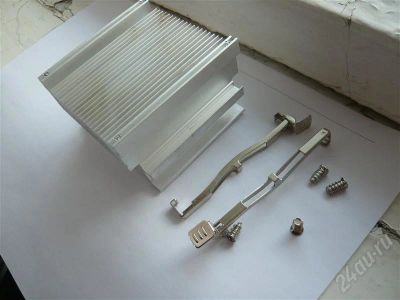 Лот: 282297. Фото: 1. Радиатор SOCKET 478 с крепежом. Системы охлаждения