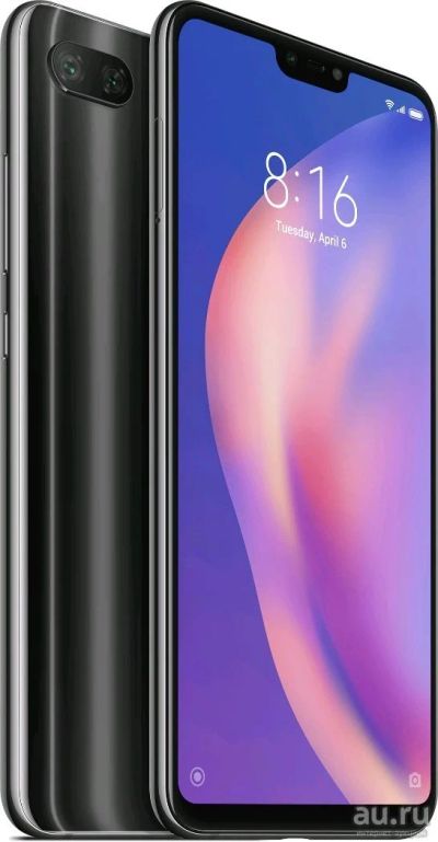 Лот: 13065958. Фото: 1. Mi8 lite black. global version... Смартфоны