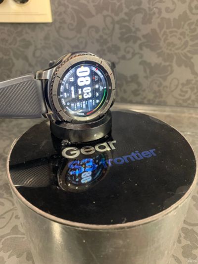 Лот: 18152079. Фото: 1. Смарт-часы Samsung Gear S3 frontier. Смарт-часы, фитнес-браслеты, аксессуары