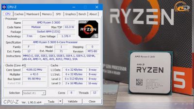 Лот: 19871640. Фото: 1. Процессор AMD Ryzen 5 3600 Socket... Процессоры