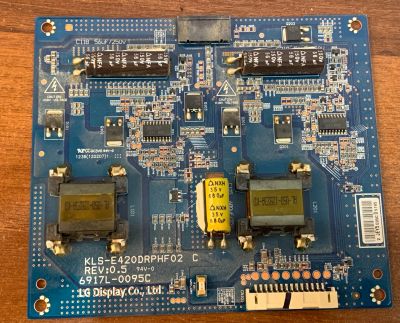 Лот: 25528815. Фото: 1. led driver KLS-E420DRPHF02 C 6917L-0095C... Запчасти для телевизоров, видеотехники, аудиотехники