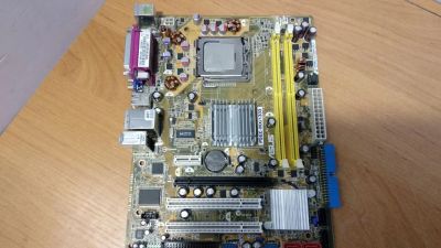 Лот: 18183282. Фото: 1. Материнская плата Asus P5GC-MX... Материнские платы