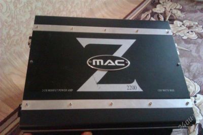 Лот: 2218453. Фото: 1. macaudio z2200. срочно!!!. Усилители