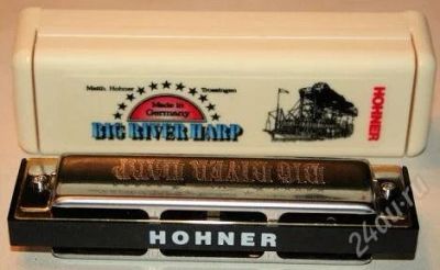 Лот: 1377544. Фото: 1. губная гармошка Hohner Big river... Баяны, аккордеоны, гармони