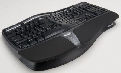 Лот: 14479864. Фото: 1. microsoft ergonomic keyboard 4000. Клавиатуры и мыши
