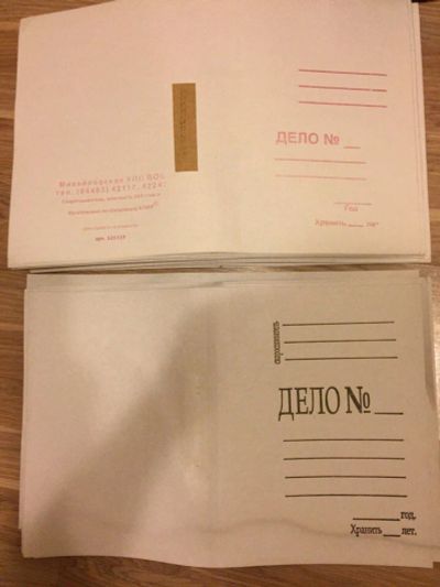 Лот: 11301798. Фото: 1. Папки-скоросшиватели "Дело" 23... Папки, портфели