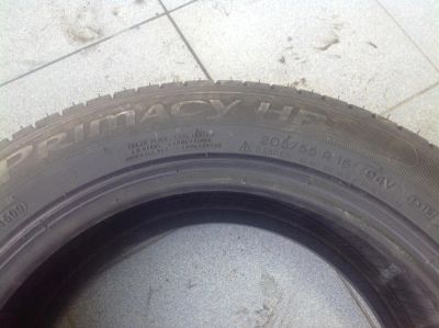 Лот: 8209231. Фото: 1. 205/55R16 Michelin Primacy HP... Шины